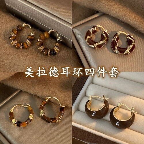 美拉德复古耳扣女新款爆款