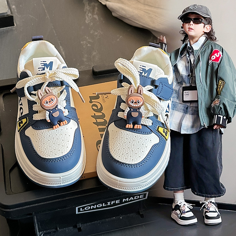 拉布布儿童休闲鞋防滑2026春秋新款男童运动鞋中大童学生卡通板鞋,童鞋/婴儿鞋/亲子鞋,运动鞋,淘宝优惠券,粉丝福利购,淘宝优惠卷