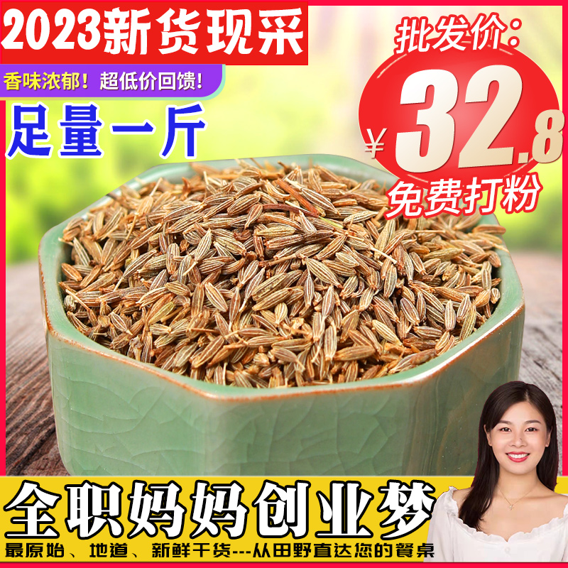 正宗新疆孜然粉烧烤调料撒料腌料香料孜然粒可磨粉商用500g克包邮 粮油调味/速食/干货/烘焙 香辛料/干调类 原图主图