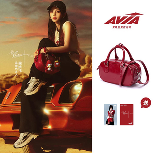 【鞠婧祎同款】AVIA爱威亚复古经典手提包休闲单肩包百搭斜挎包