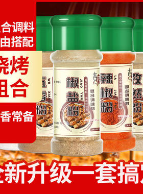 5瓶组合全套孜然粉椒盐烧烤调料