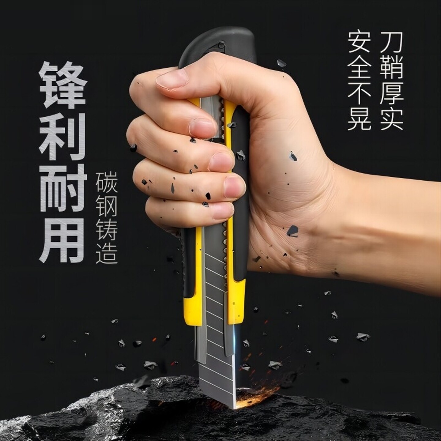 美工刀壁纸墙纸大号裁纸刀片手工美术工具快递开箱拆包裹专用小刀