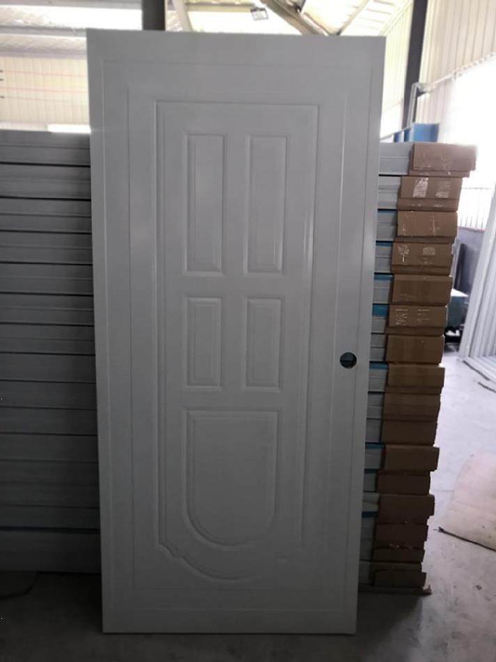 棚房车间彩钢板房门卫.装修库房推拉铁皮简易型移动房大门房门