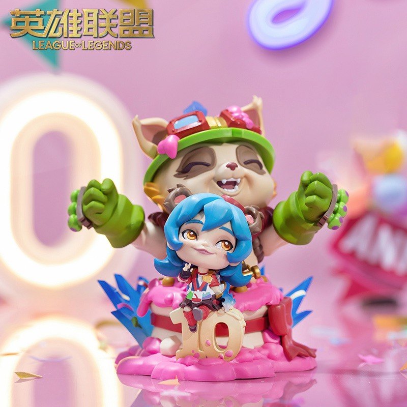 英雄联盟LOL 十周年安妮手办周年庆现货