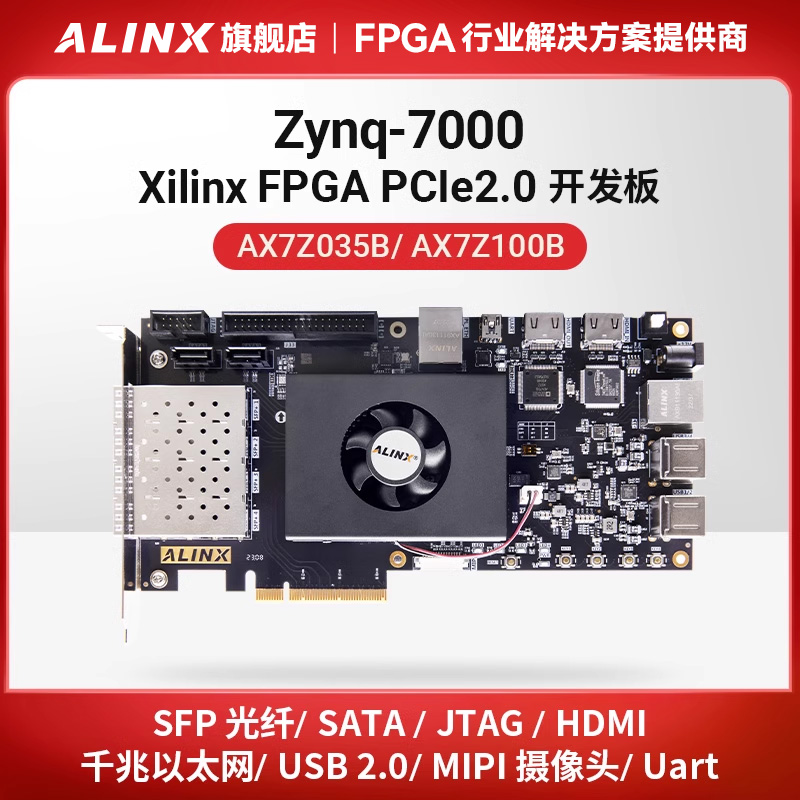 FPGA开发板ZYNQ70357100光纤ARM
