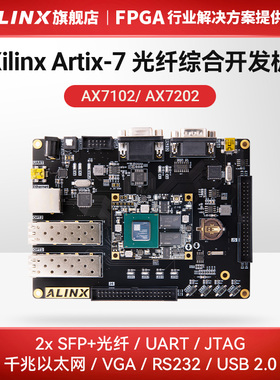 FPGA开发板黑金ALINX Xilinx A7 Artix7 100T 200T 光纤 视频图像