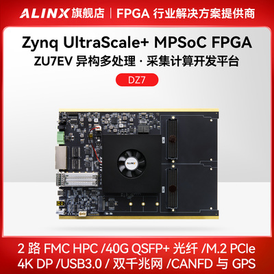 FPGA开发板异构多处理采集计算