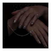 SUTP简约时尚 手链女重工缠绕8字环小众设计感ins风潮饰品