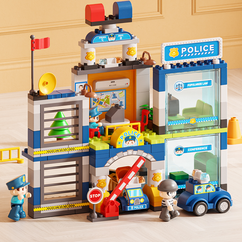 费乐大颗粒警察局城市拼