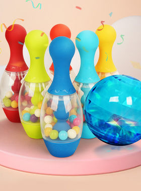 比乐btoys发光保龄球玩具