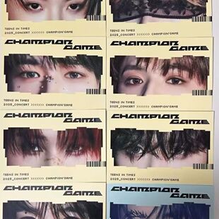 时代少年团周边饭制眼睛条小卡上海场周边小卡收藏粉丝摆件小礼物