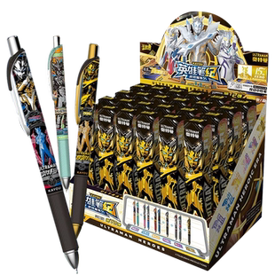 卡游奥特曼中性笔光耀版第十八弹限定至臻典藏碳素笔小学生17代16