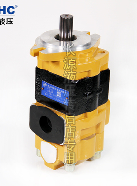 合肥长源液压双联齿轮泵 CBHYA-G36/F4.5-ATΦ 长源双联齿轮油泵