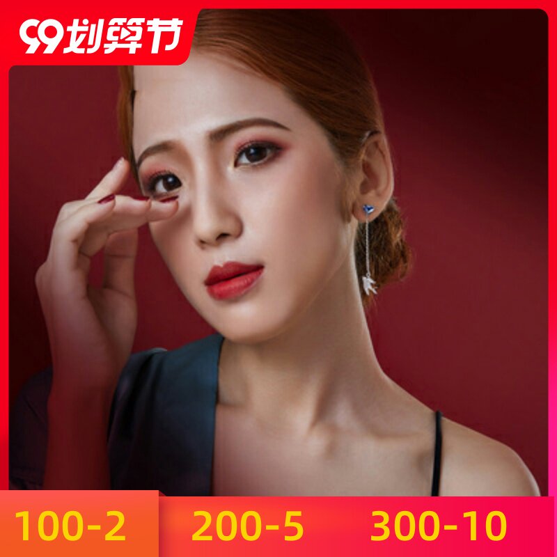 耳饰新款耳环显瘦潮女采施高级感圆脸2020年气质长款世奇华洛小众