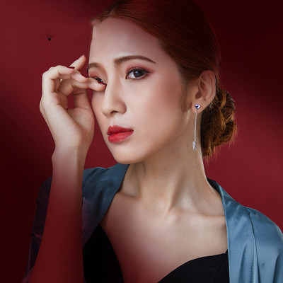 气质耳环新款长款采施高级感小众华洛耳饰潮女世奇2020年显瘦圆脸