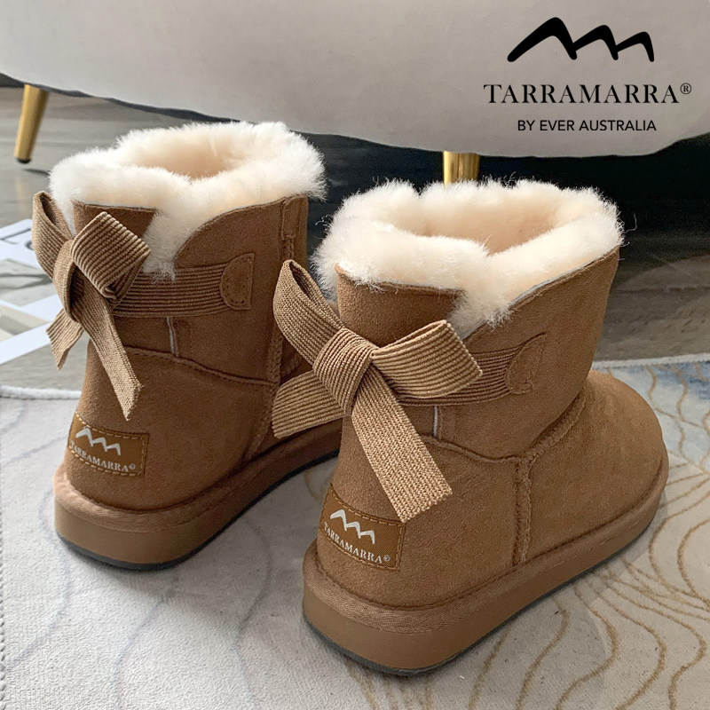 Fur one Snow boots new pattern bow wool thickening wool keep warm Women's Boots Northeast Short tube Bootsin the Women's Shoes, Boots, Fashion snow boots category - from Buy2taobao.com to provide professional Taobao agent buy service