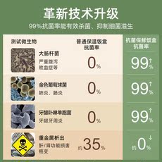 Питание коробки 恒康316不锈钢抗菌保鲜盒防漏密封饭盒冰箱收纳盒便当盒水果盒
