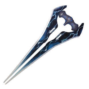 halo光环游戏同款能量剑金属不锈钢68厘米 光晕无限COS武器未开刃