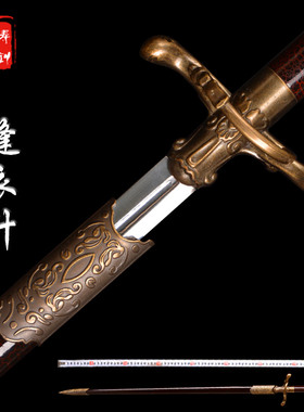 美剧权力的游戏缝衣针剑金属 艾莉亚细剑轻巧80厘米不锈钢未开刃