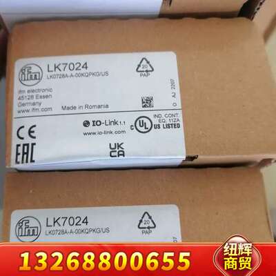 IFM LK7024 德国IFM易福门 液位开关 LK702议价