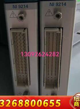 NI 9214热电偶输入模块，16通道24位，功能完好。适用议价
