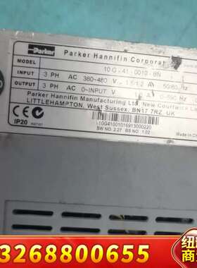 10G-41-0010-BN派克变频器议价