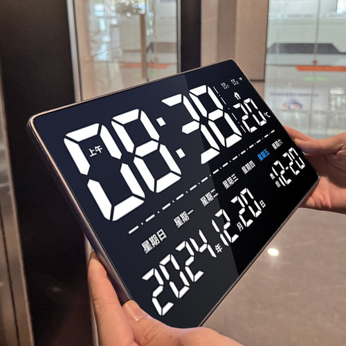 超大屏LED万年历时钟表