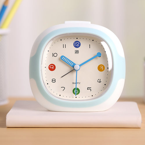 INS风简约静音小夜灯闹钟