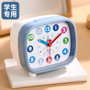 早教闹钟2026新款 学生专用起床神器时钟表强力叫醒儿童闹铃男女孩