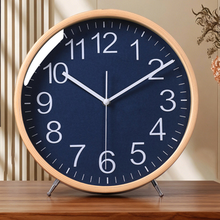 实木台式座钟坐钟客厅2026新款高级感高端大气大尺寸时钟表摆放式