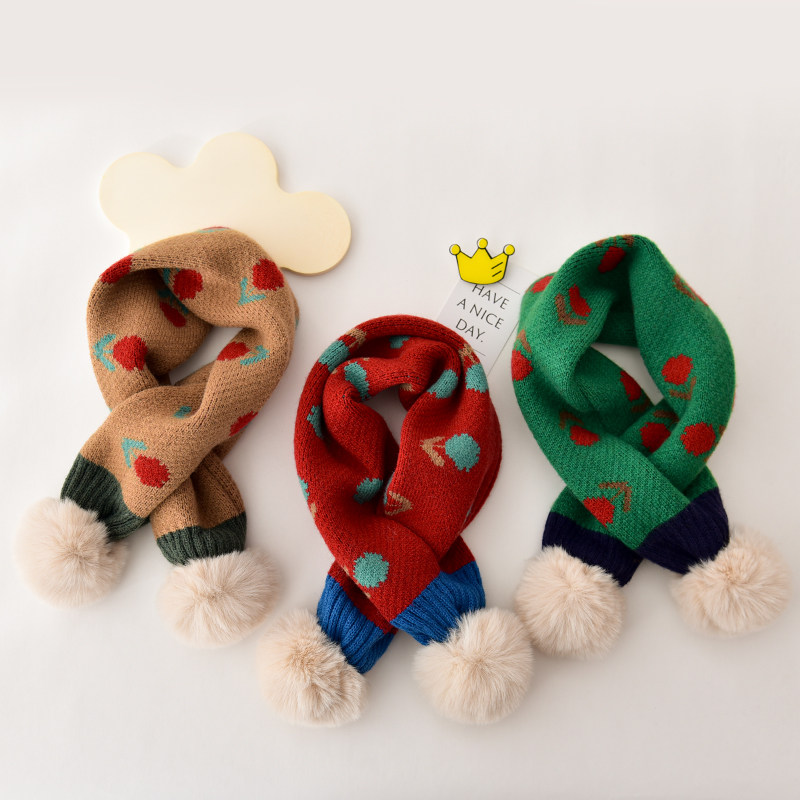 儿童围巾秋冬款男孩女童可爱百搭脖套宝宝针织保暖冬天婴儿围脖,童装/婴儿装/亲子装,围巾,淘宝优惠券,粉丝福利购,淘宝优惠卷