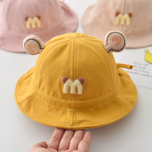 金顶冠遮阳帽子渔夫帽