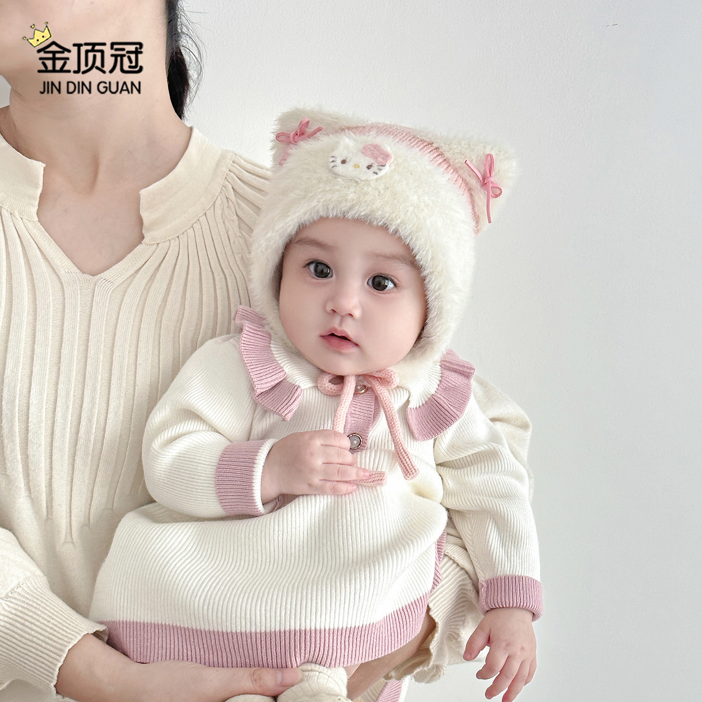 宝宝帽子秋冬季加厚保暖护耳帽