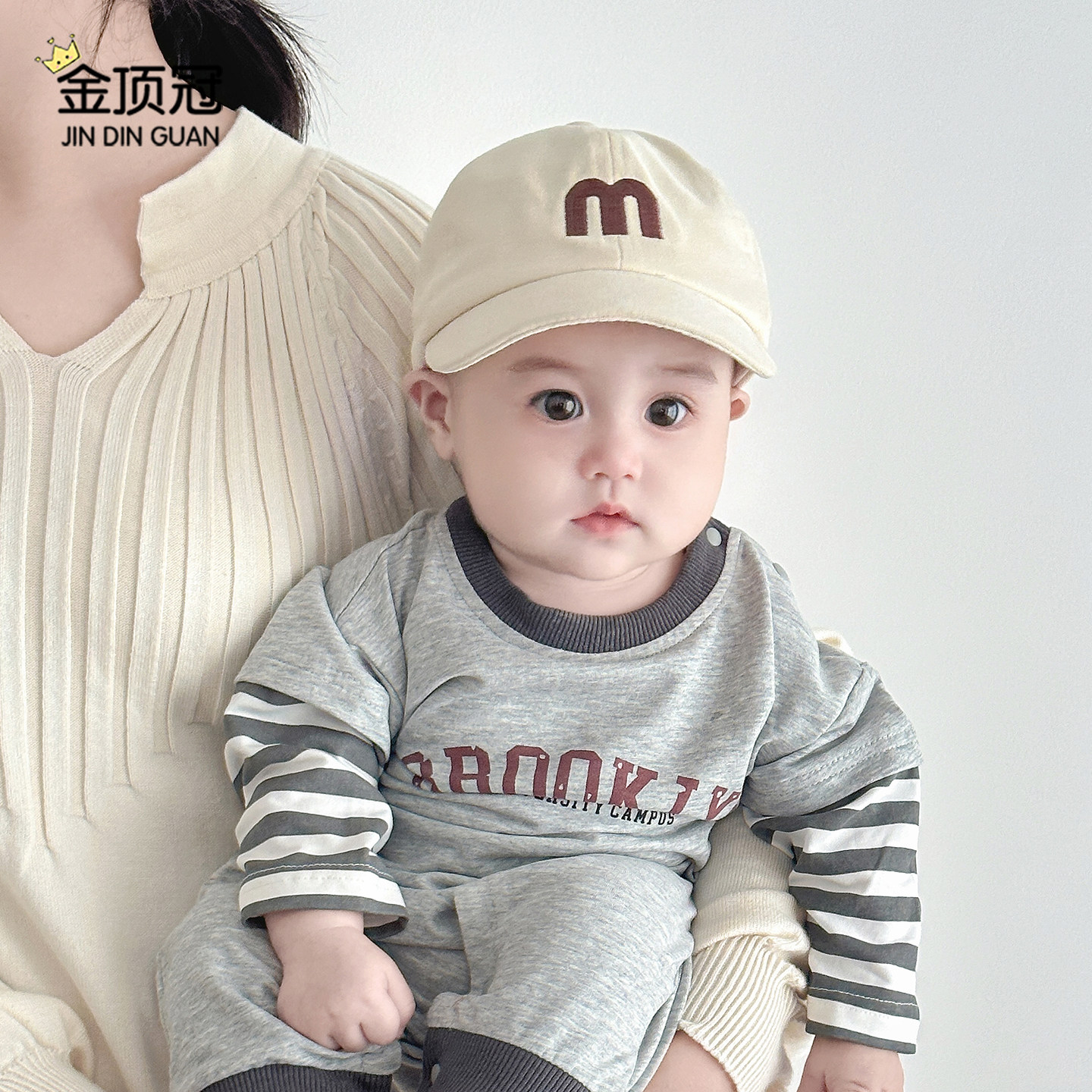 1-3岁婴儿鸭舌帽韩版薄款