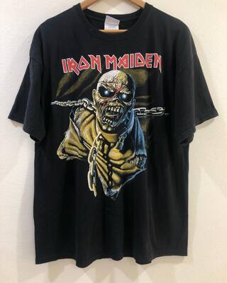 Iron Maiden美式古着 vintage 铁娘子乐队短袖T恤音乐发烧友摇滚