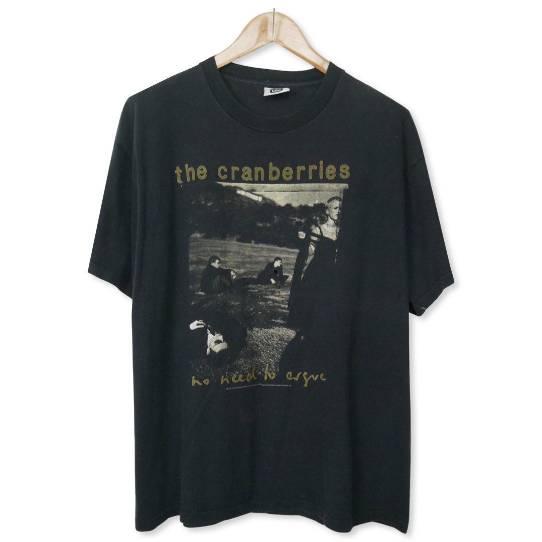 美式古着vintage the cranberries小红莓乐队另类摇滚阿美咔叽t恤