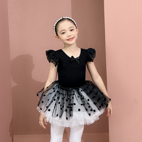 飞袖练功服形体裙幼儿女裙子