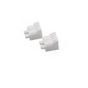 10只LC联排光纤跳线适配器长尾防尘帽SC FC方型封闭SMA帽塞子MPO SMA905塑料光纤POF线帽单双工大小方口 RoHs