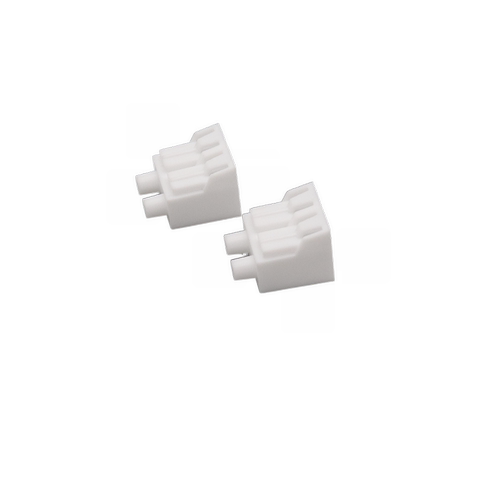 10只LC联排光纤跳线适配器长尾防尘帽SC FC方型封闭SMA帽塞子MPO SMA905塑料光纤POF线帽单双工大小方口 RoHs