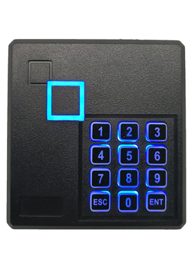 防水门禁读卡器ID卡IC密码u键盘门禁读头wiegand韦根26/34