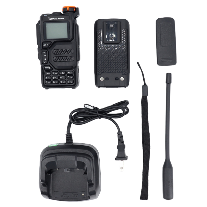 泉盛UV-K5对讲机无线电山区户外迷你I手台一键对频航空频哇叫信令