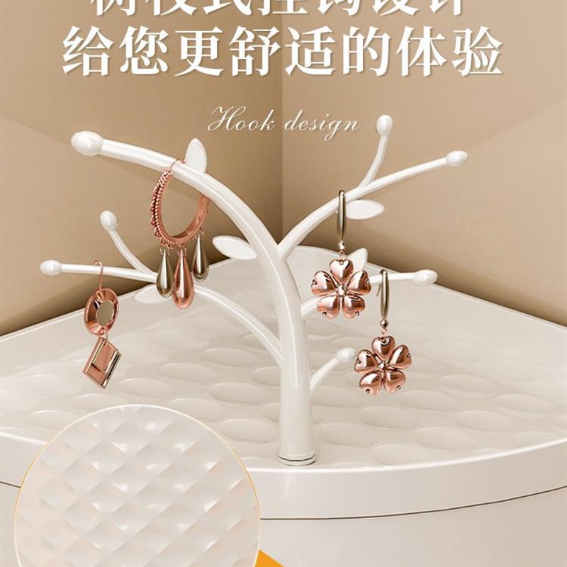 旋转调料置物架厨房调味瓶u罐角落转盘墙拐角壁挂储物收纳盒神器