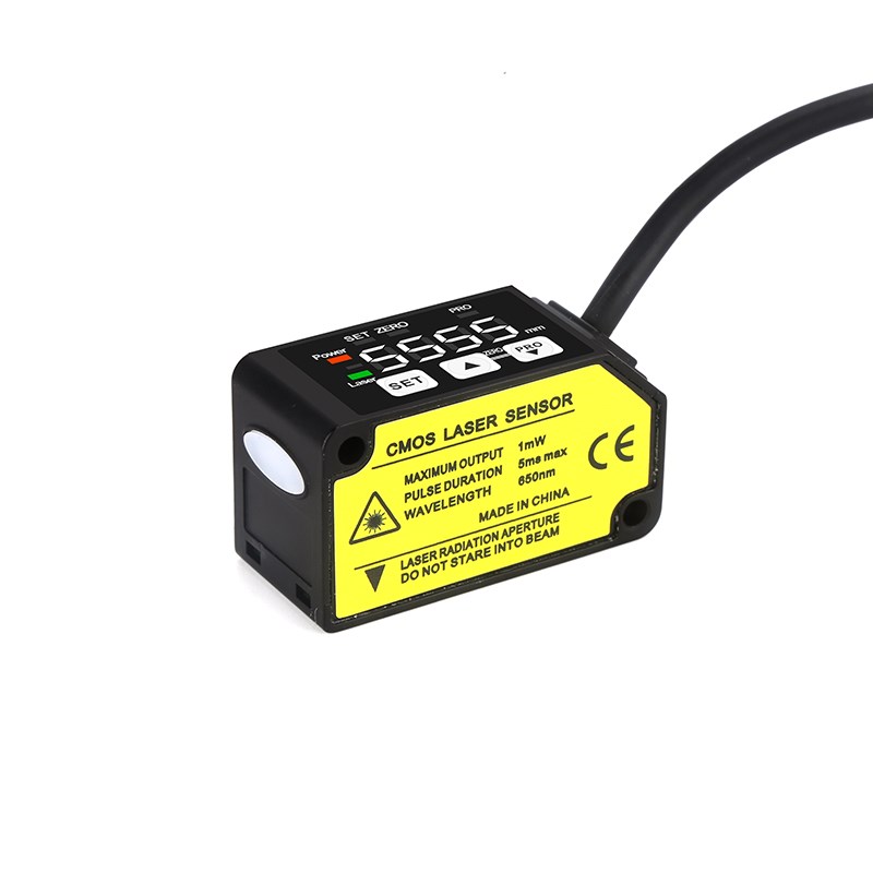 激光位移传感器YH-S030MN激光测距感应器C1100模拟量X测厚度测高