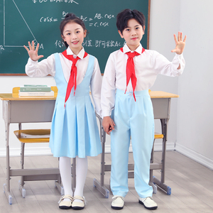 六一儿童冯琳同款中小学生红领巾大合唱服校服班服诗歌朗诵演出服