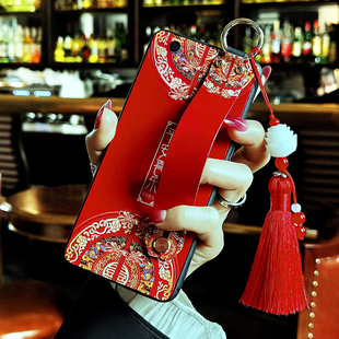 适用vivo Y300Pro手机壳新品y300i中国风y200腕带支架y100小众高级y70/Y73s斜跨绳y50硅胶Y85磨砂y93/y97男女