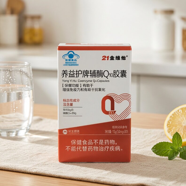 21金维他辅酶Q10胶囊30粒养益护牌保健食品健康正品大含量