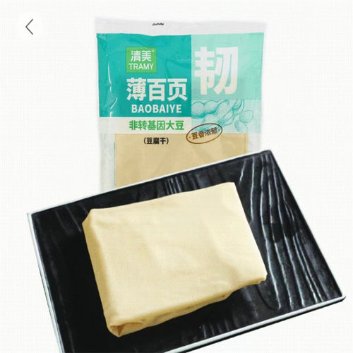 上海清美薄百叶百叶包炒菜烧汤