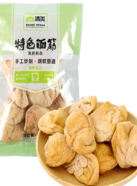 上海清美特色面筋100克豆制品面筋制品素食炒菜烧汤