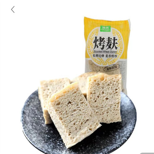 上海清美鲜烤麸凉拌红烧火锅食材