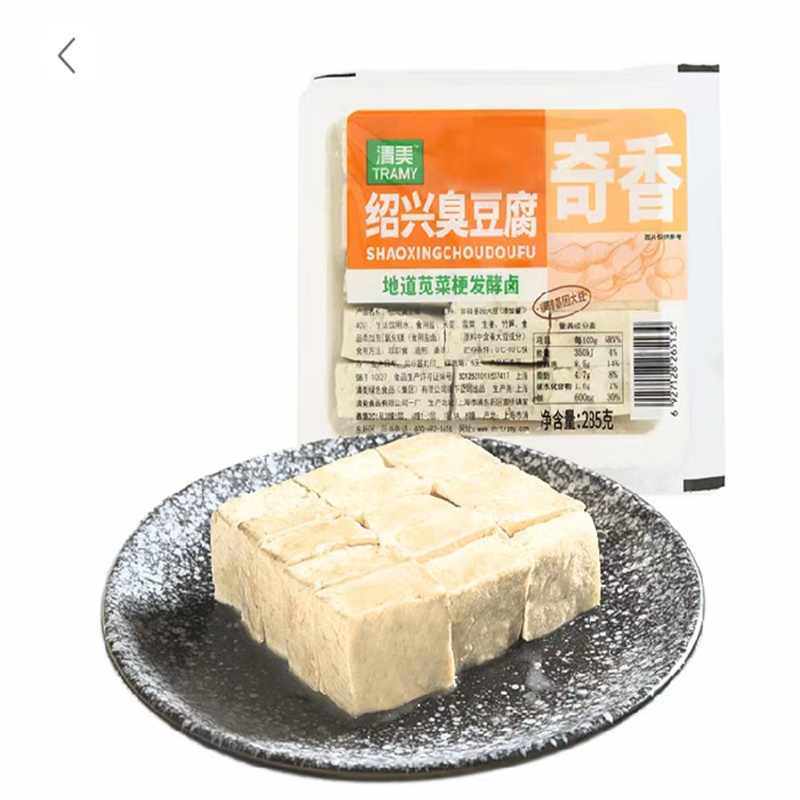 上海清美推荐夏季新品绍兴臭豆腐285g非转基因发江浙沪皖 零食/坚果/特产 臭豆腐 原图主图